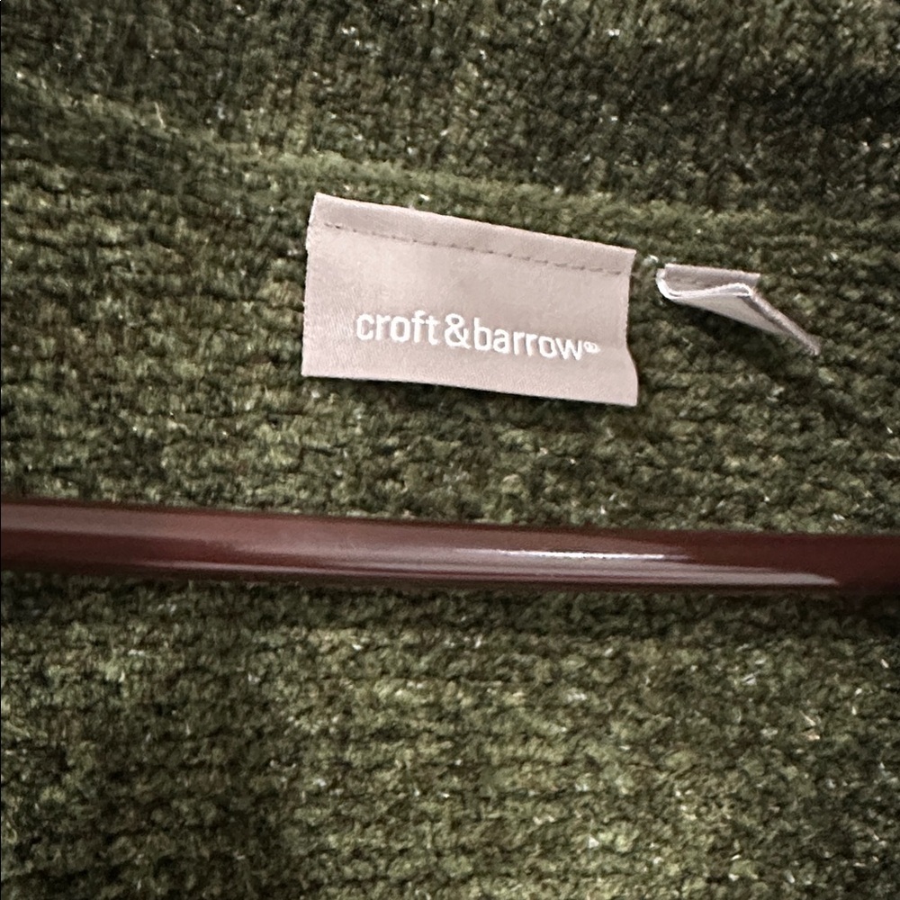 Croft & Barrow green jacket XL Women’s Holiday - Picture 2 of 7
